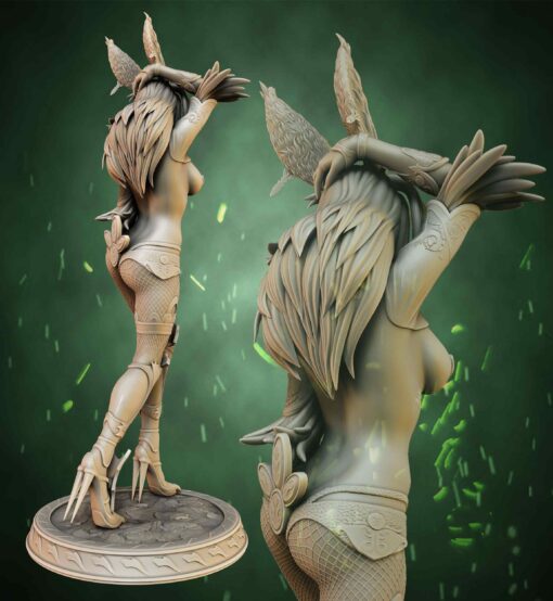 Final Fantasy – Viera Rabbit (+NSFW) | 3D Print Model | STL Files