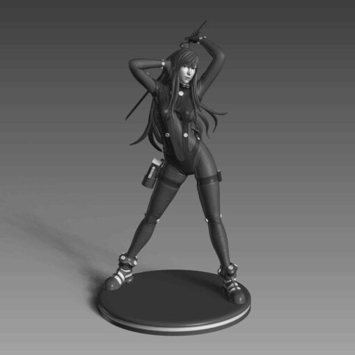 Gantz – Reika Shimohira Statue | 3D Print Model | STL Files