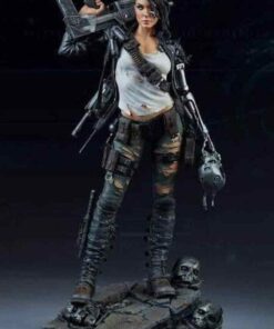 Girl Terminator Statue | 3D Print Model | STL Files
