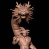 goku and shenlong diorama statue 9