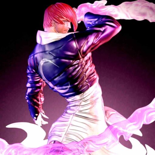 King of Fighters – Iori Yagami Diorama Statue | 3D Print Model | STL Files