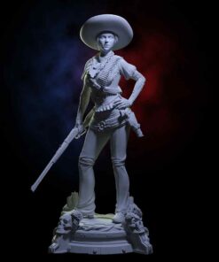 Lady Mechanika – La Dama De La Muerte Statue | 3D Print Model | STL Files