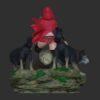 little red riding hood diorama statue 5