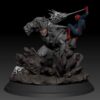 Venom vs Spider-Man Diorama Statue | 3D Print Model | STL Files