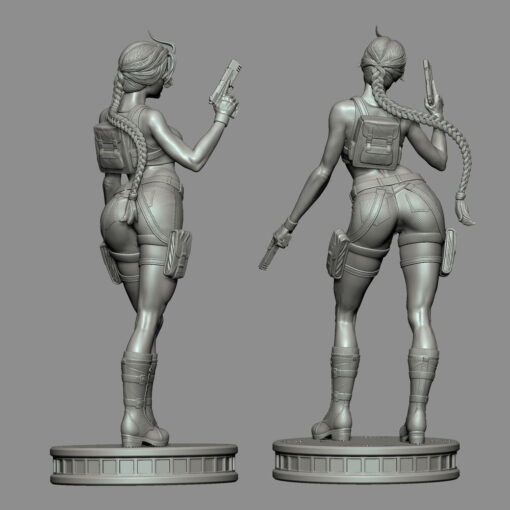 Sexy Lara Croft – Tomb Raider Statue | 3D Print Model | STL Files