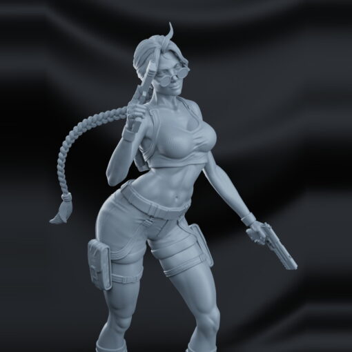 Sexy Lara Croft – Tomb Raider Statue | 3D Print Model | STL Files