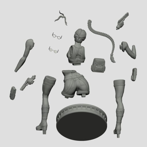 Sexy Lara Croft – Tomb Raider Statue | 3D Print Model | STL Files