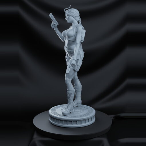 Sexy Lara Croft – Tomb Raider Statue | 3D Print Model | STL Files