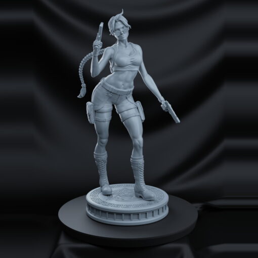 Sexy Lara Croft – Tomb Raider Statue | 3D Print Model | STL Files