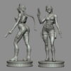 sexy lara croft tomb raider statue 6