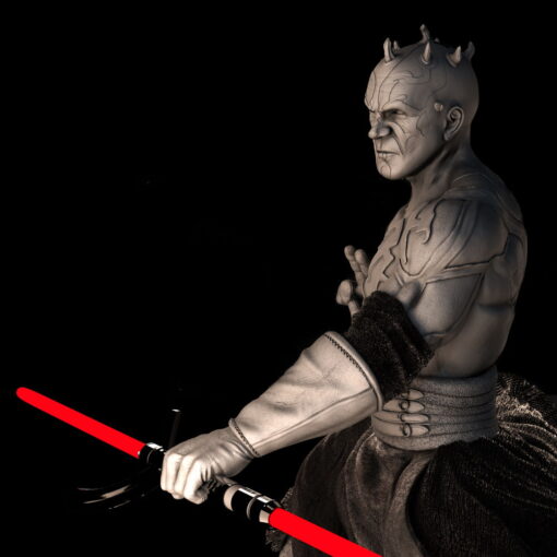 Star Wars – Darth Maul Diorama Statue | 3D Print Model | STL Files