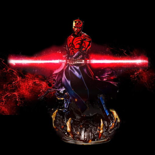 Star Wars – Darth Maul Diorama Statue | 3D Print Model | STL Files