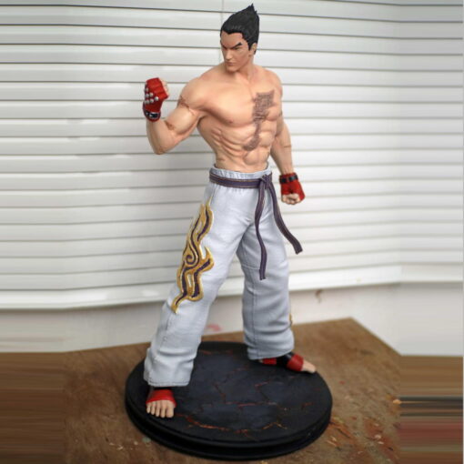 Tekken – Kazuya Mishima Statue | 3D Print Model | STL Files