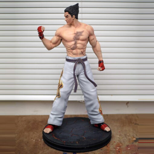 Tekken – Kazuya Mishima Statue | 3D Print Model | STL Files