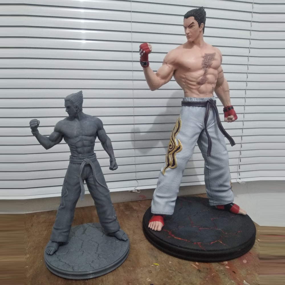 Tekken - Kazuya Mishima Winged Statue ‹ 3D Spartan Shop