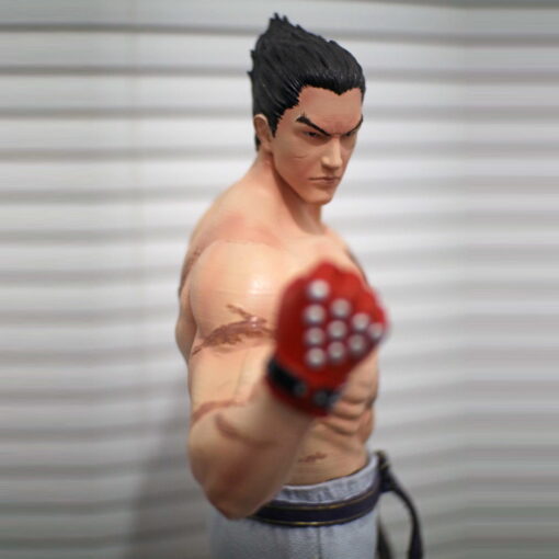 Tekken – Kazuya Mishima Statue | 3D Print Model | STL Files