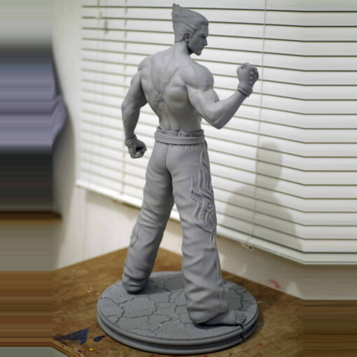 Tekken – Kazuya Mishima Statue | 3D Print Model | STL Files