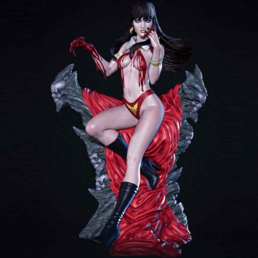 Vampirella Statue | 3D Print Model | STL Files