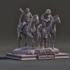 war of the apes diorama statue 3