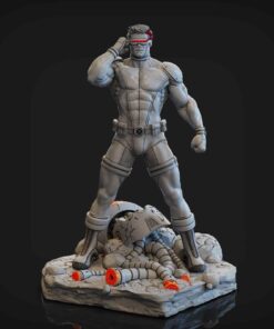 X-Men – Cyclops Diorama Statue | 3D Print Model | STL Files