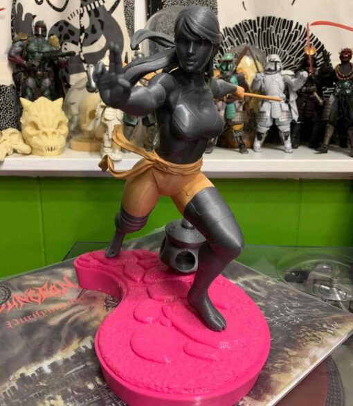 X-Men Psylocke – Elizabeth Braddock Statue | 3D Print Model | STL Files