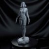 black widow scarlett johansson statue 11