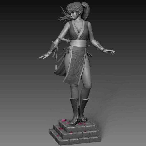 Dead or Alive – Kasumi Statue | 3D Print Model | STL Files