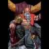kratos on throne diorama statue 10