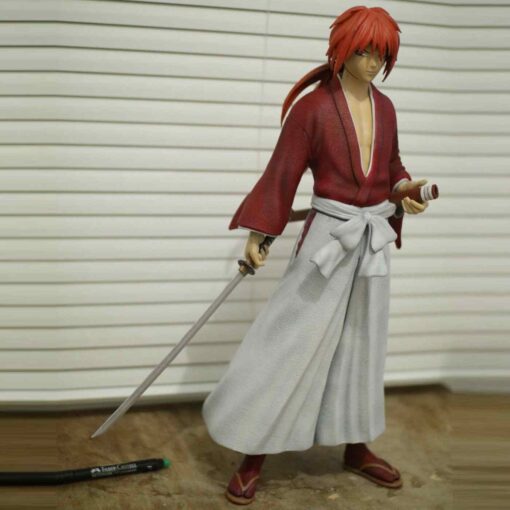 Samurai X – Kenshin Himura Statue | 3D Print Model | STL Files