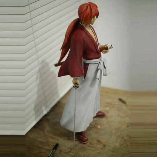 Samurai X – Kenshin Himura Statue | 3D Print Model | STL Files