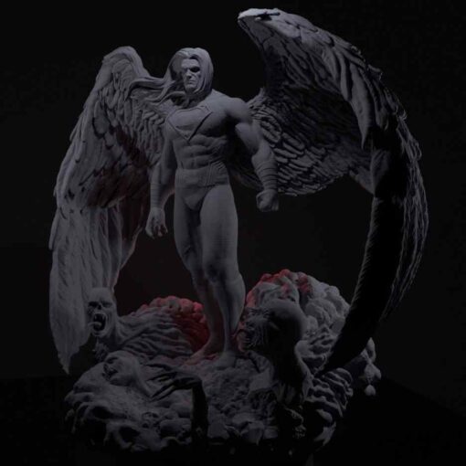 Superman Devil Statue | 3D Print Model | STL Files