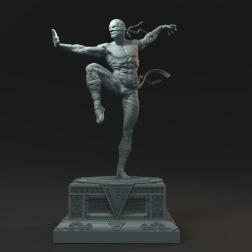 Iron Fist Statue | 3D Print Model | STL Files