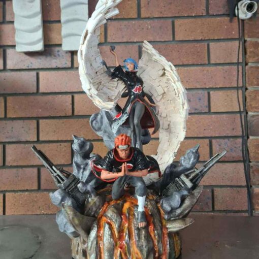 Naruto – Pain and Konan Diorama Statue | 3D Print Model | STL Files