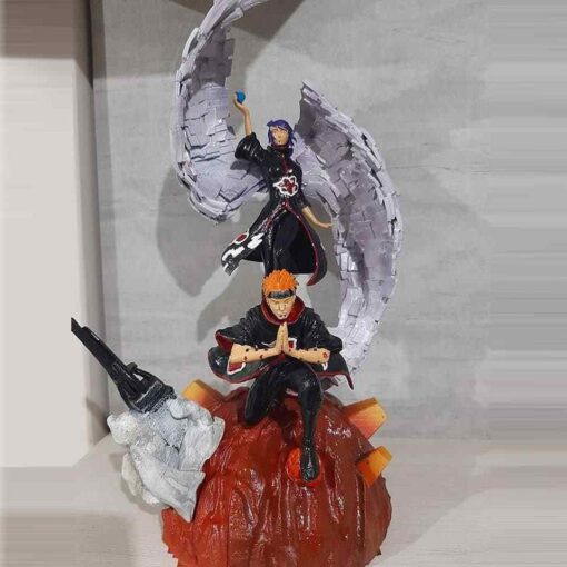 Naruto – Pain and Konan Diorama Statue | 3D Print Model | STL Files