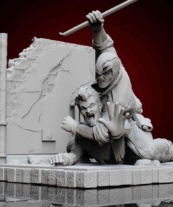 Red Hood vs Joker Diorama Statue | 3D Print Model | STL Files