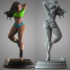 sexy street fighter laura massuda statue 12
