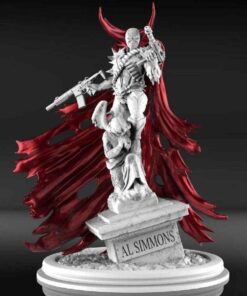 Spawn Movie Version Diorama Statue | 3D Print Model | STL Files