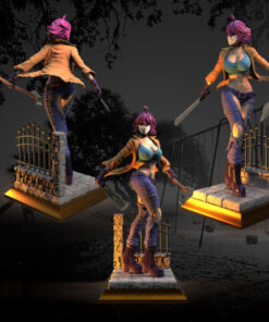 Sexy Miss Voorhees Statue | 3D Print Model | STL Files