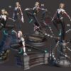 Sexy She-Venom Statue | 3D Print Model | STL Files