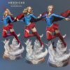 supergirl statues pack heroicas collection 3
