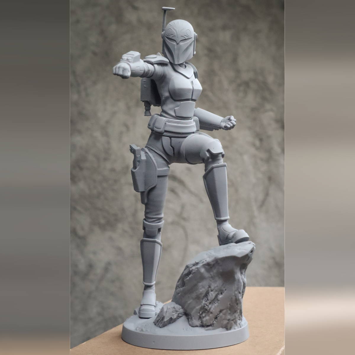 makker Betsy Trotwood influenza Star Wars - Bo Katan Statue ‹ 3D Spartan Shop
