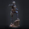 Star Wars – Bo Katan Diorama Statue | 3D Print Model | STL Files