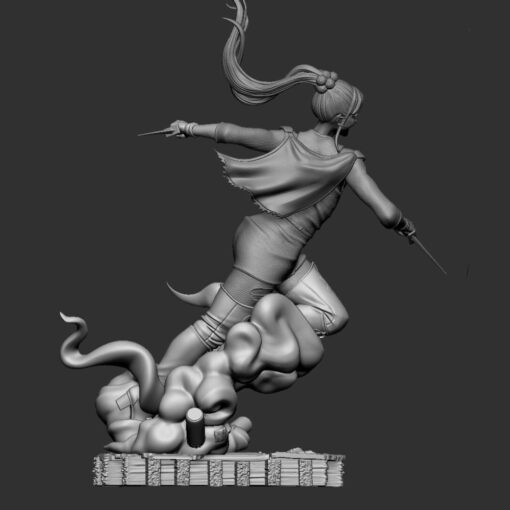 ‎Punchline Diroama Statue | 3D Print Model | STL Files