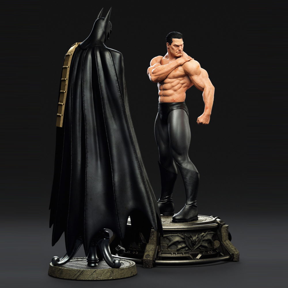 Batman Bruce Wayne The Scars Diorama Statue ‹ 3D Spartan Shop