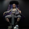 sexy rey on throne statue nsfw 3