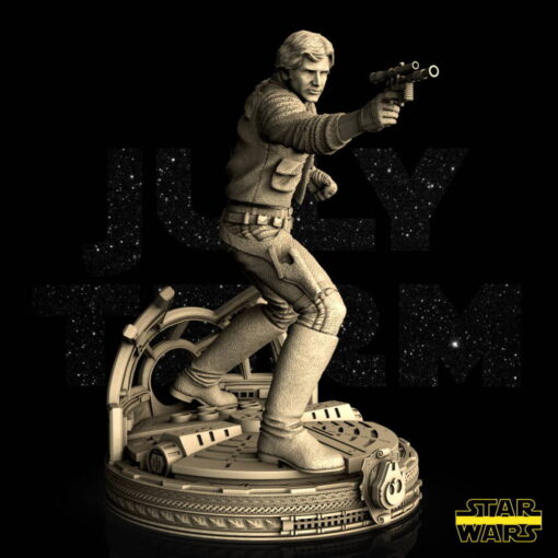 Star Wars Han Solo Statue | 3D Print Model | STL Files