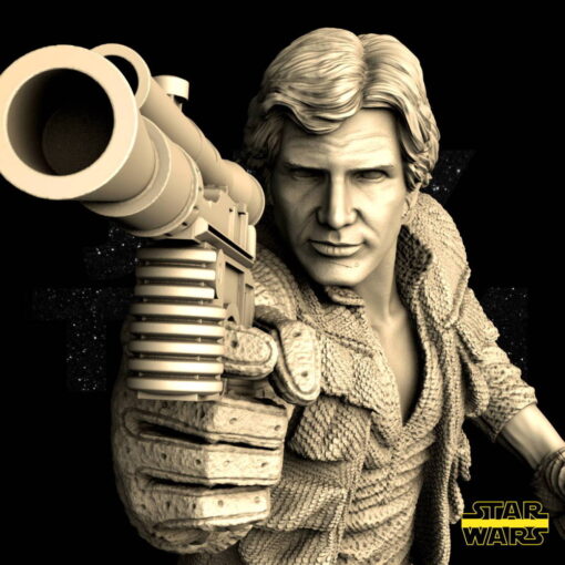 Star Wars Han Solo Statue | 3D Print Model | STL Files