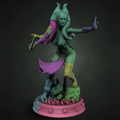 Star Wars – Shaak Ti Statue (+NSFW) | 3D Print Model | STL Files