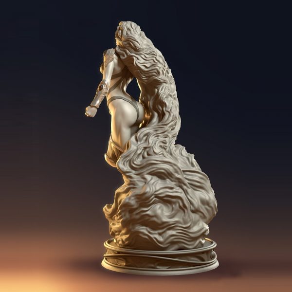 Starfire Diorama Statue | 3D Print Model | STL Files