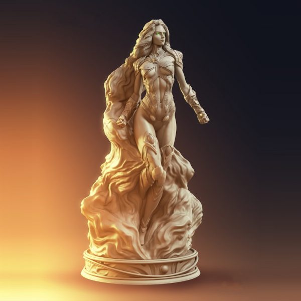 Starfire Diorama Statue | 3D Print Model | STL Files